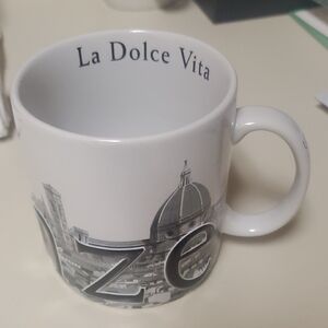 La Dolce Vita White Mug